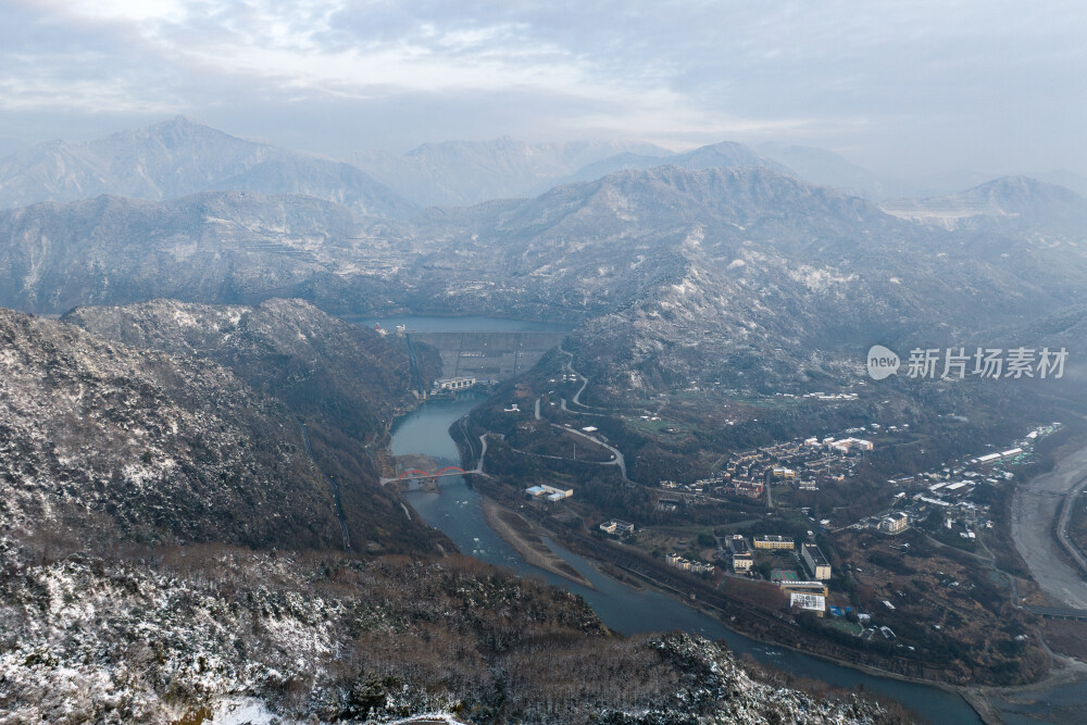 成都都江堰航拍