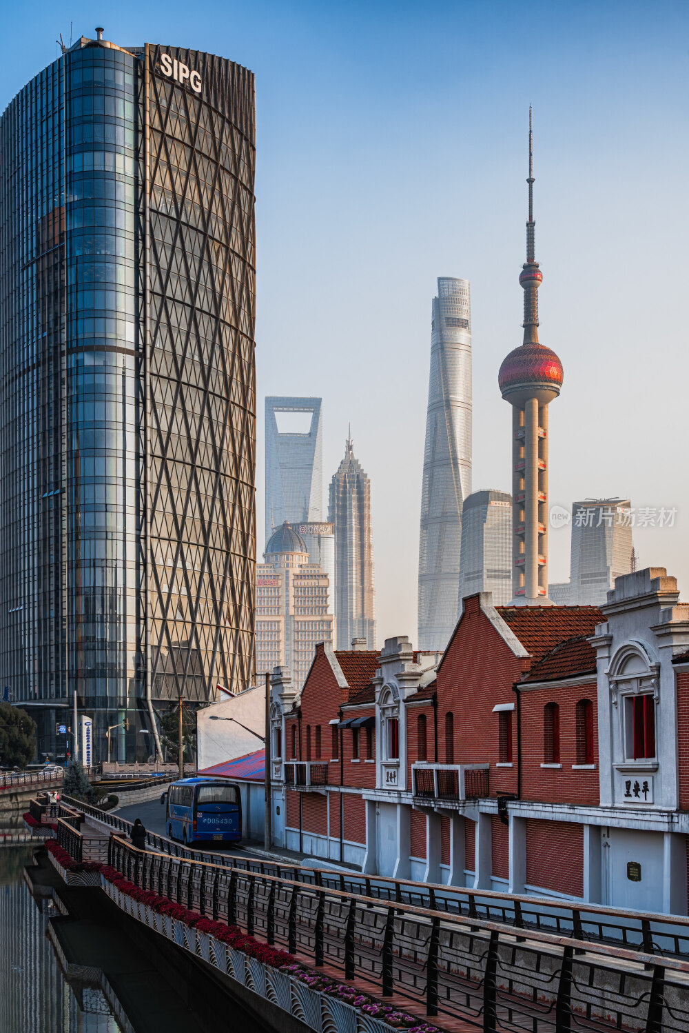 上海街头上海陆家嘴