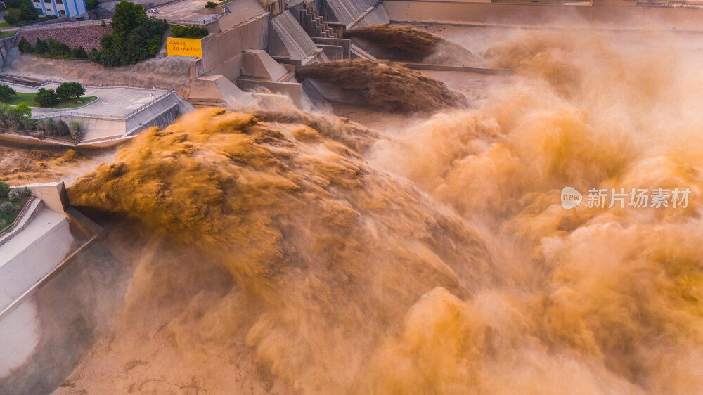 绝美史诗黄河小浪底水库实拍