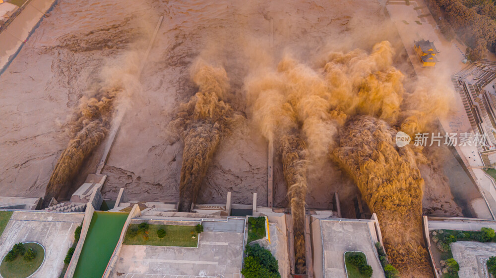 绝美史诗黄河小浪底水库实拍