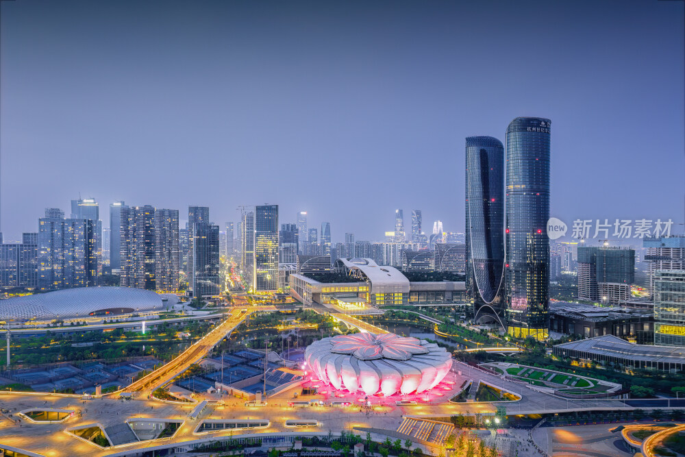 杭州奥体中心建筑群