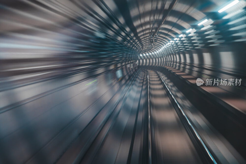 中国北京19号线地铁隧道