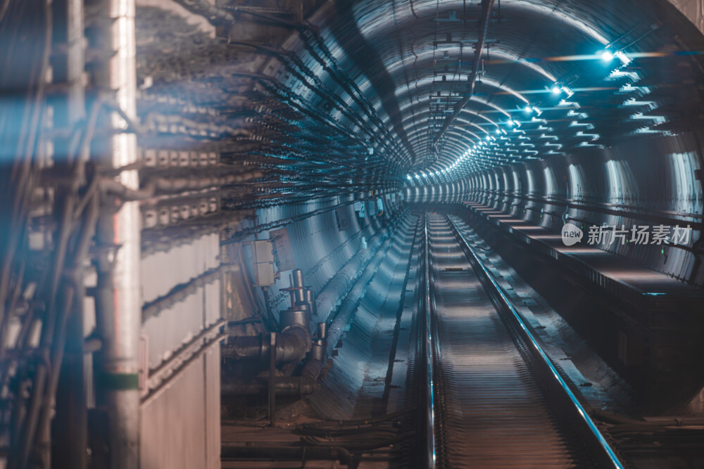 中国北京19号线地铁隧道