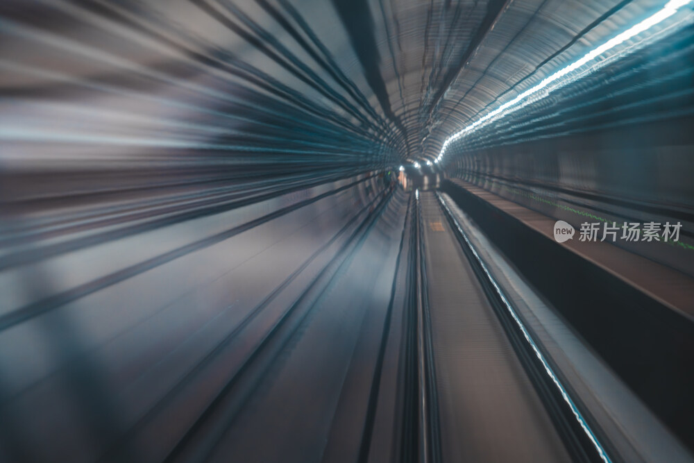 中国北京19号线地铁隧道