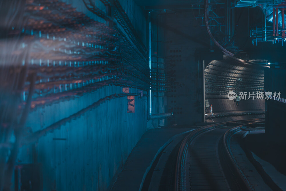 中国北京19号线地铁隧道