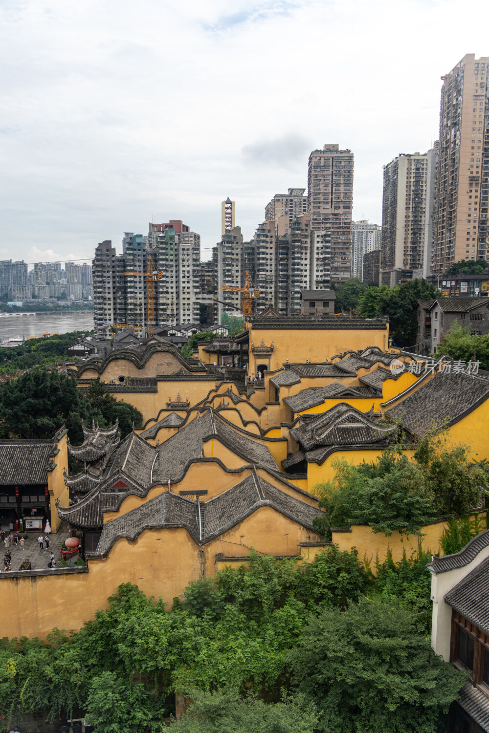 重庆湖广会馆建筑风景图片