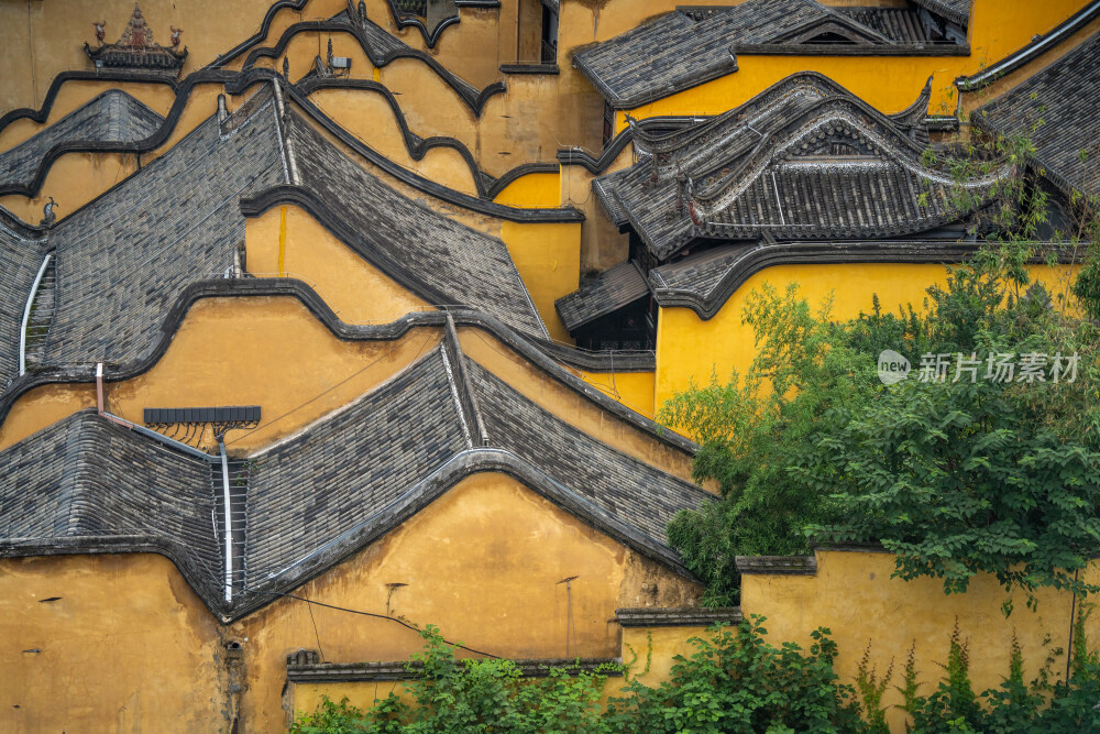 重庆湖广会馆建筑风景图片