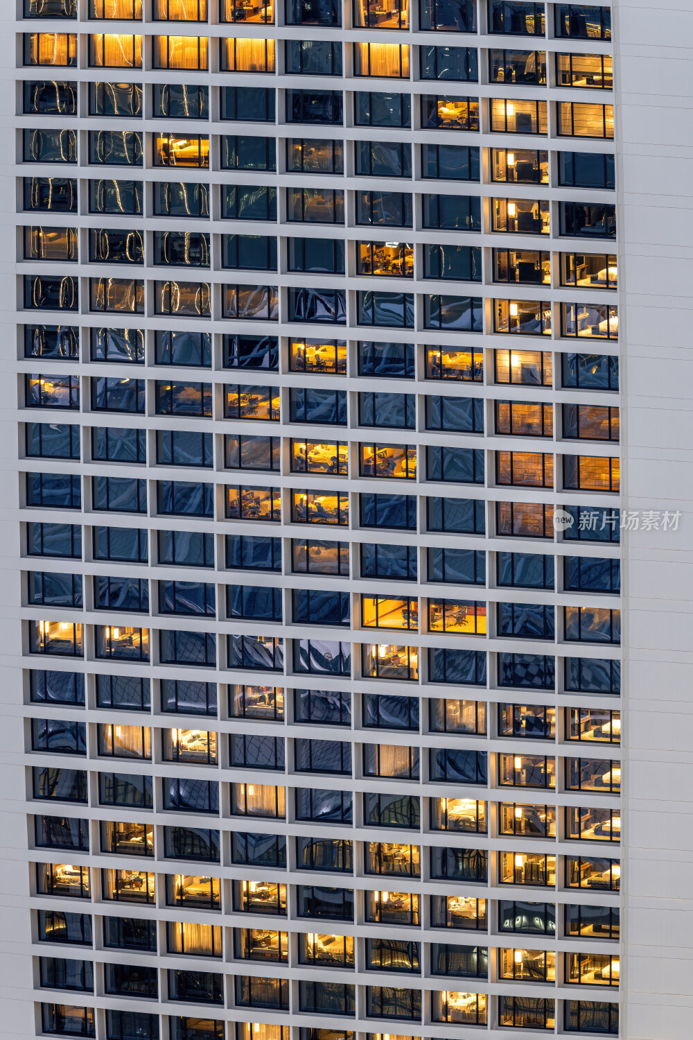 新加坡滨海湾金沙海滨奥林匹克蓝调夜景