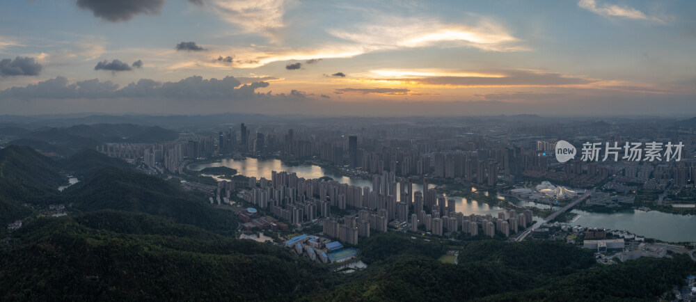 长沙梅溪湖国际新城全景