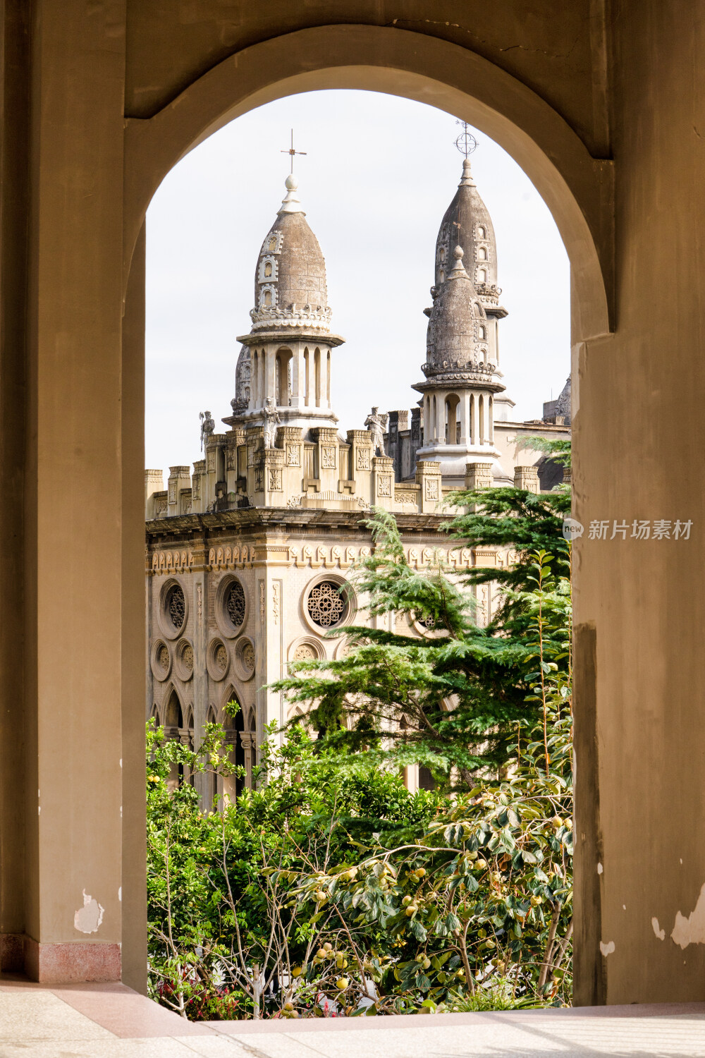 武汉古德寺的建筑细节