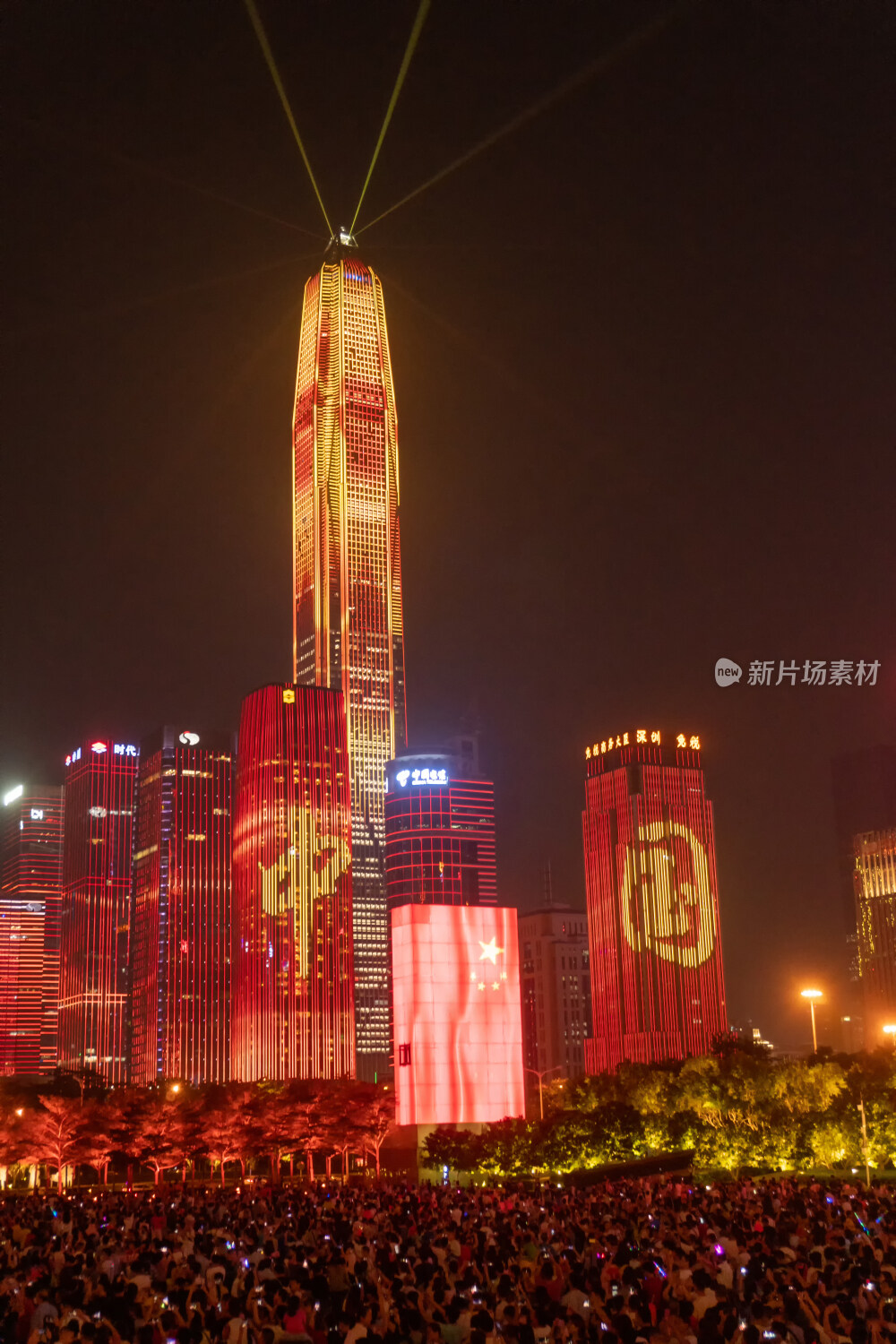 深圳市民中心CBD灯光秀