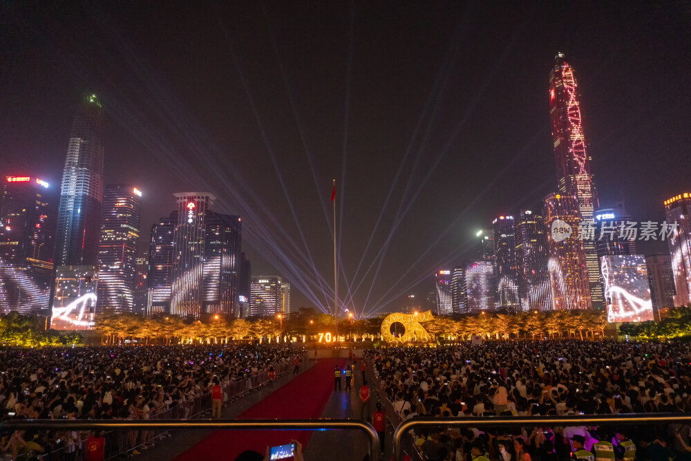 深圳市民中心CBD灯光秀