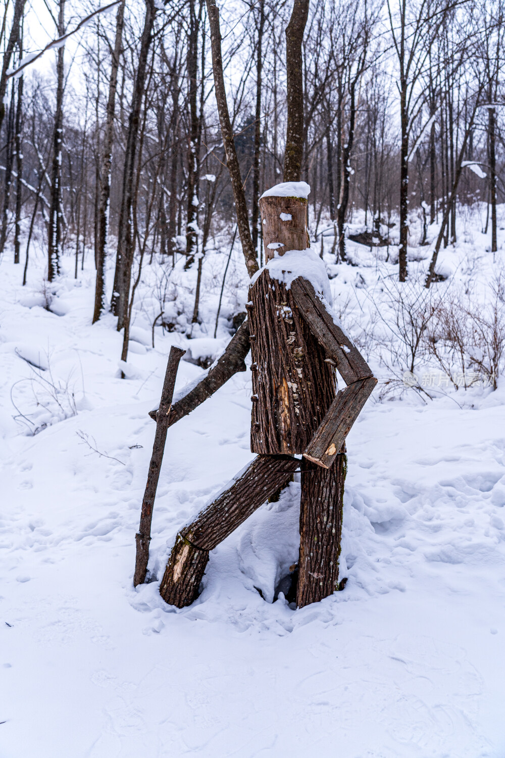 雪谷穿越羊草山到雪乡