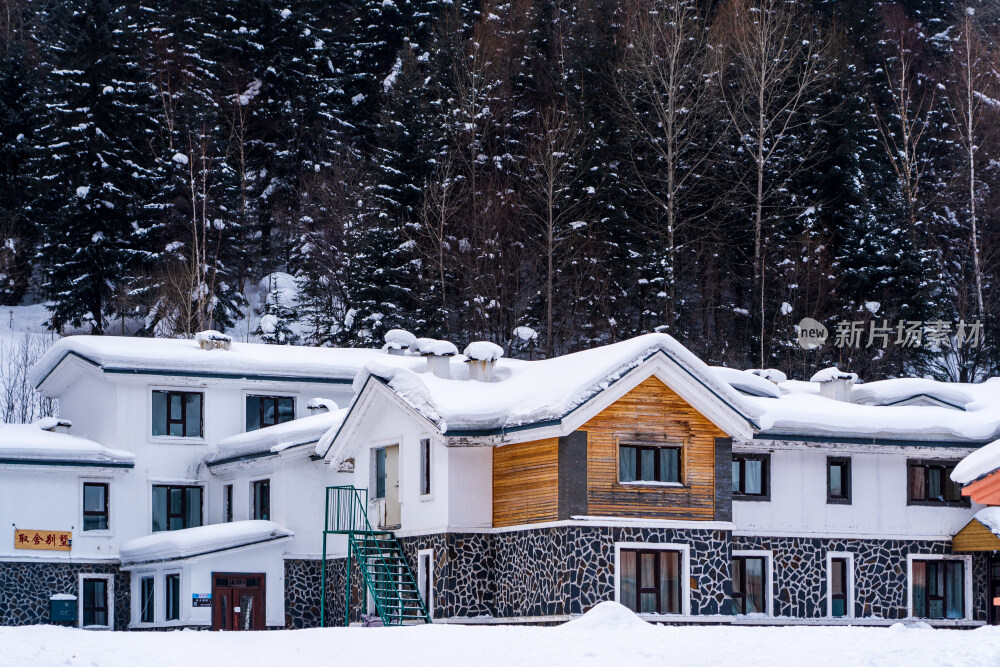 雪谷穿越羊草山到雪乡