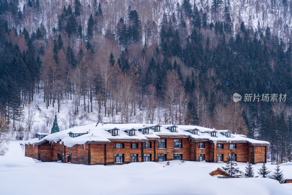 雪谷穿越羊草山到雪乡