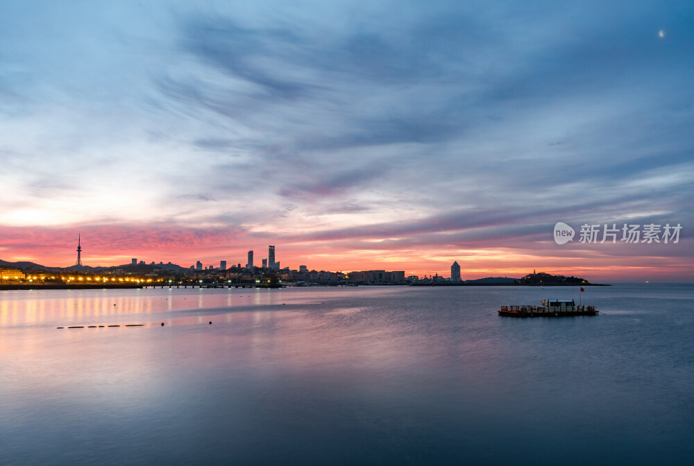 青岛城市风光航拍