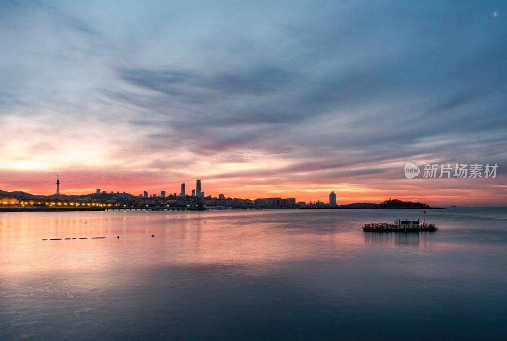 青岛城市风光航拍