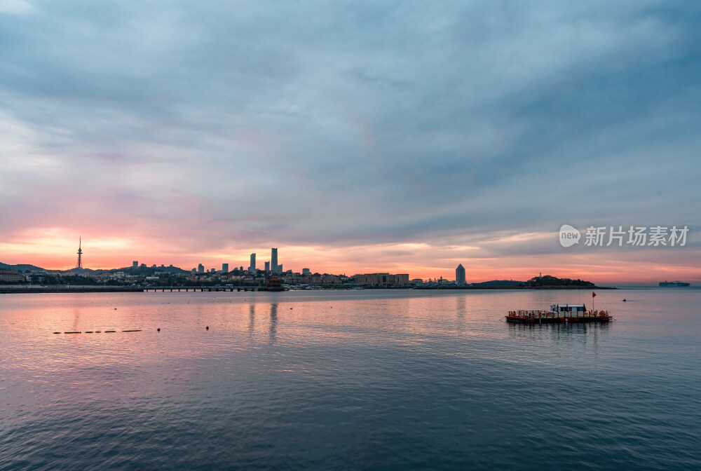 青岛城市风光航拍
