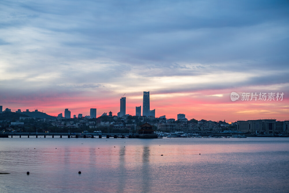 青岛城市风光航拍