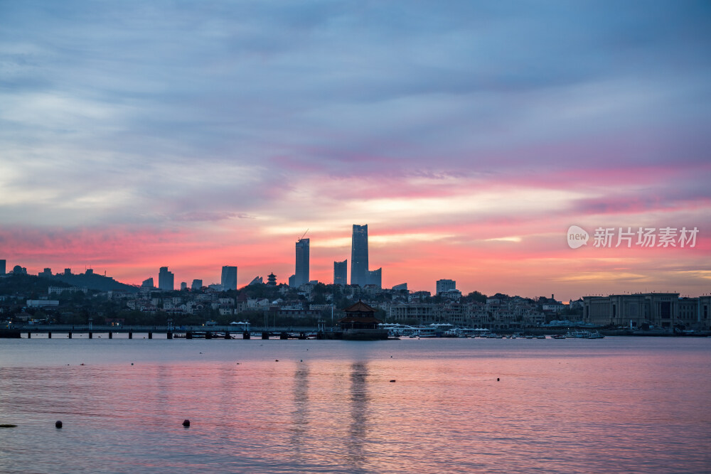 青岛城市风光航拍
