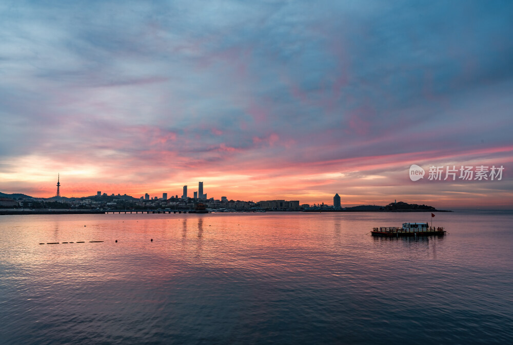 青岛城市风光航拍
