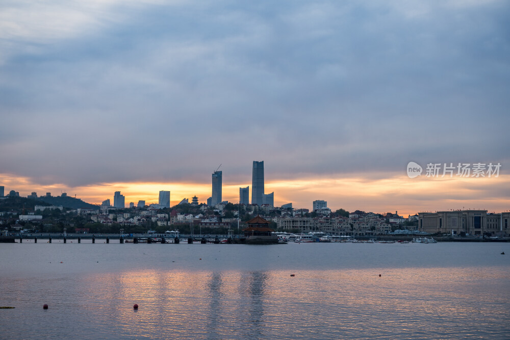 青岛城市风光航拍