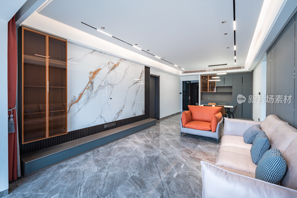 现代轻奢简约样板间