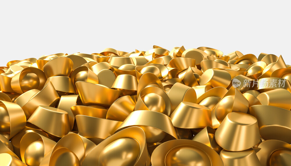 金融金币创意图