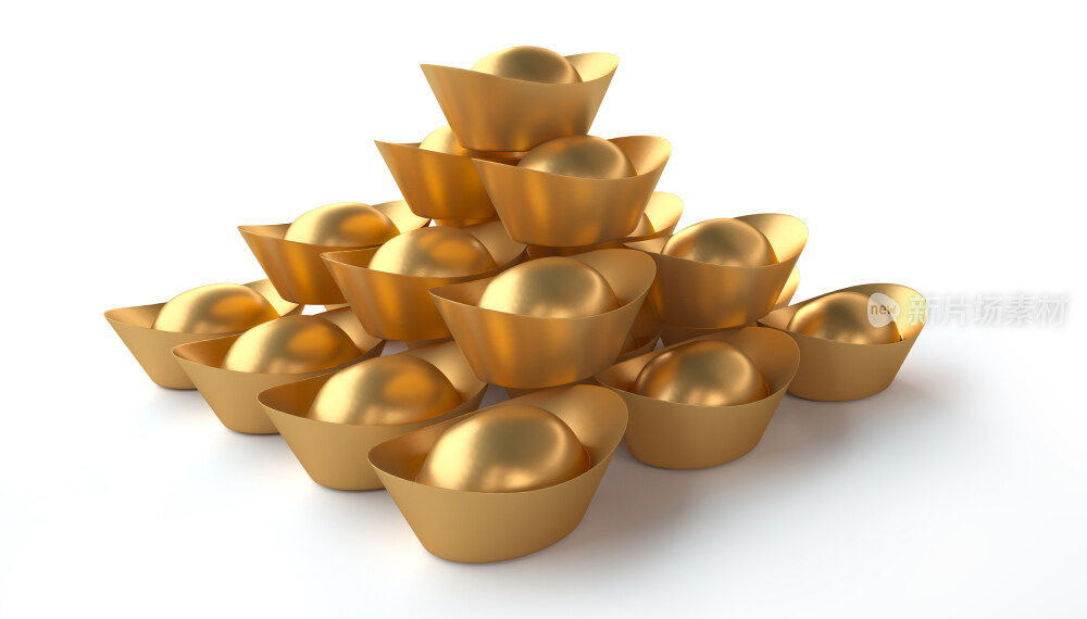 金融金币创意图