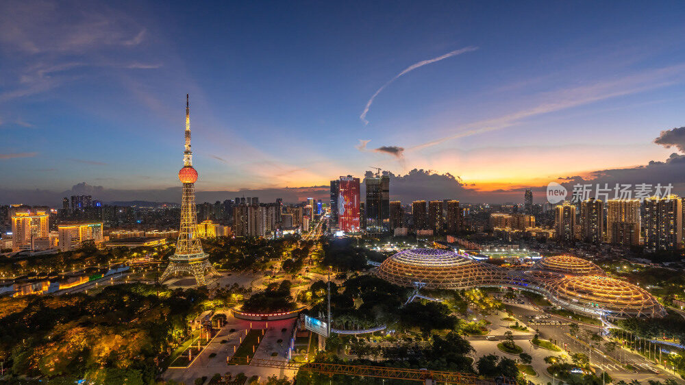 佛山电视塔夜景