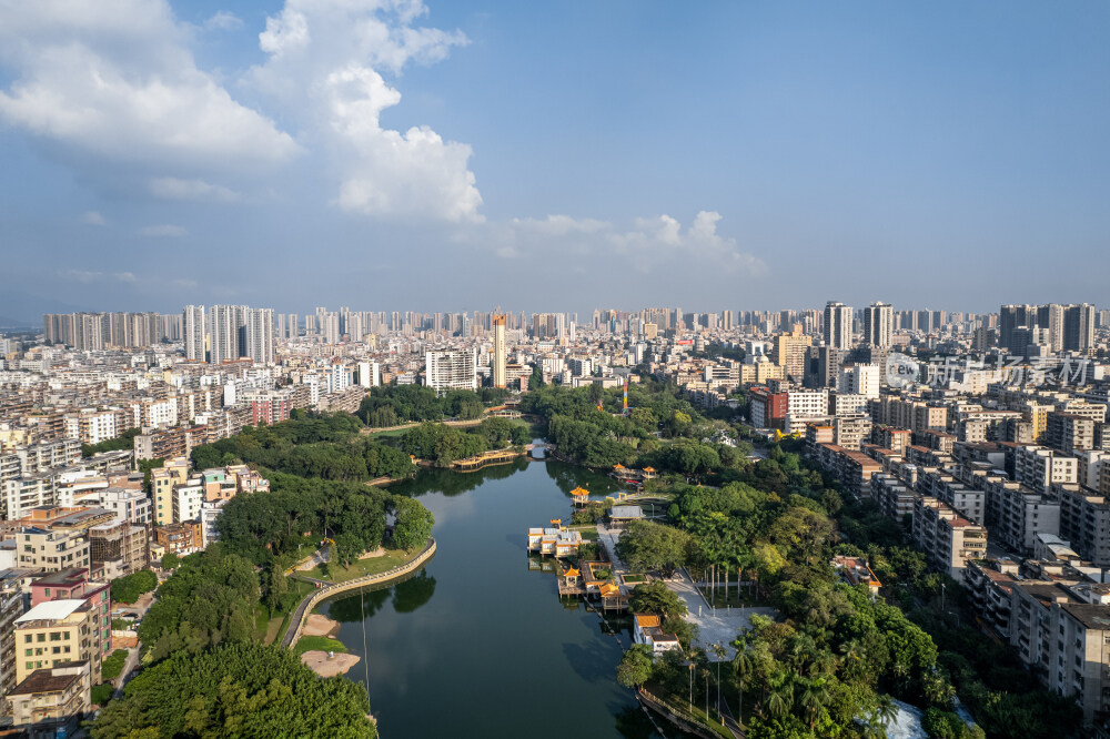 茂名茂南区城市风光