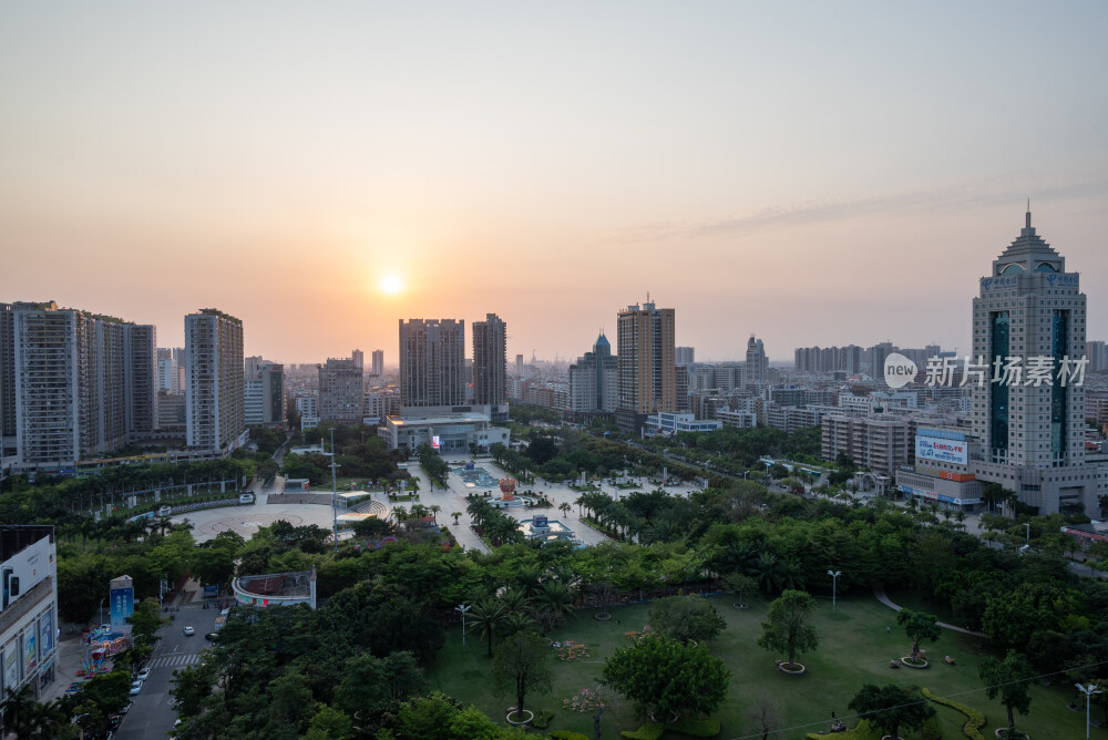 茂名茂南区城市风光图