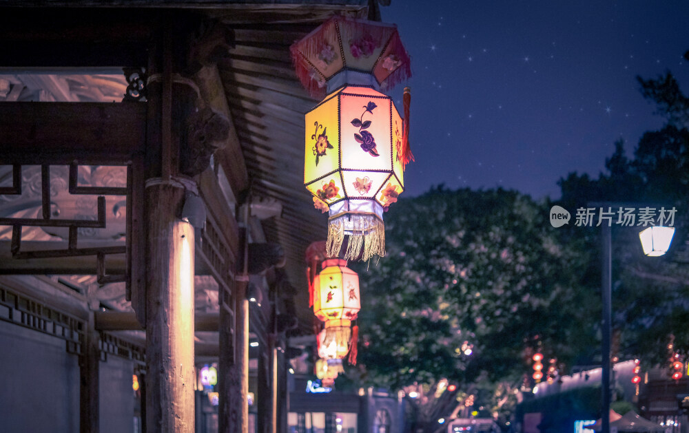 福建福州三坊七巷夜景