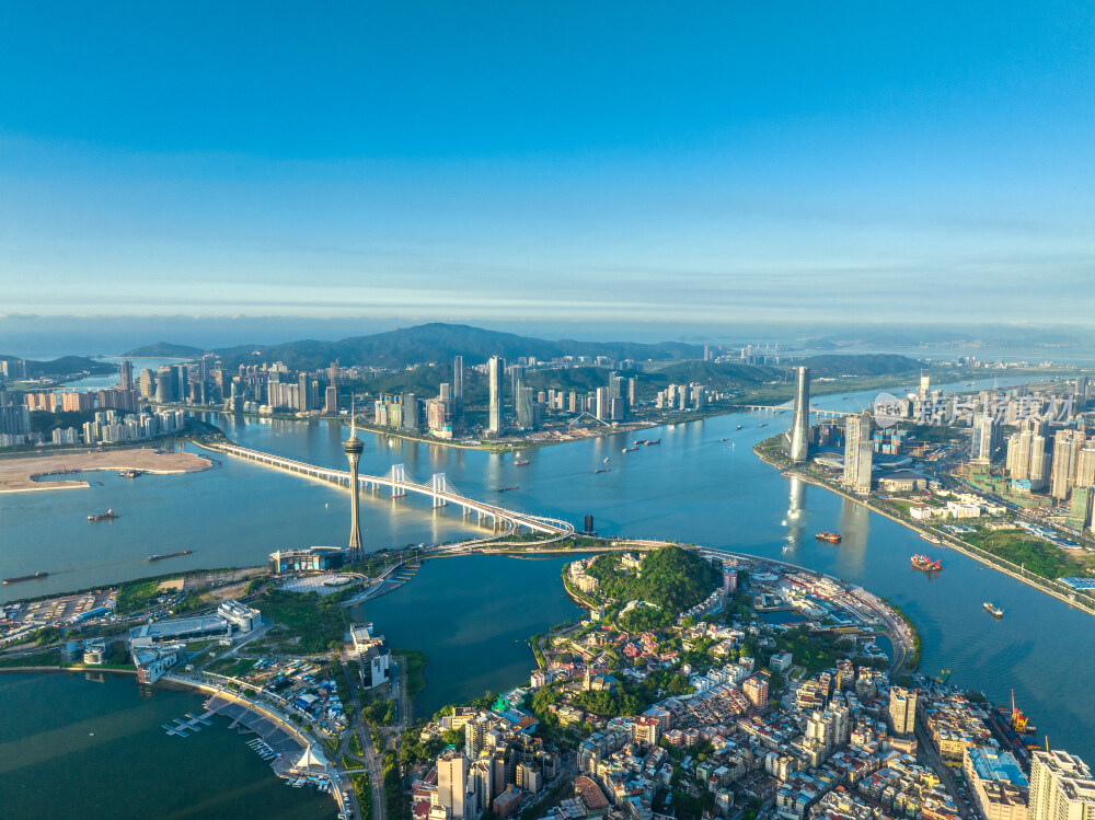 澳门珠海横琴粤澳深度合作区航拍