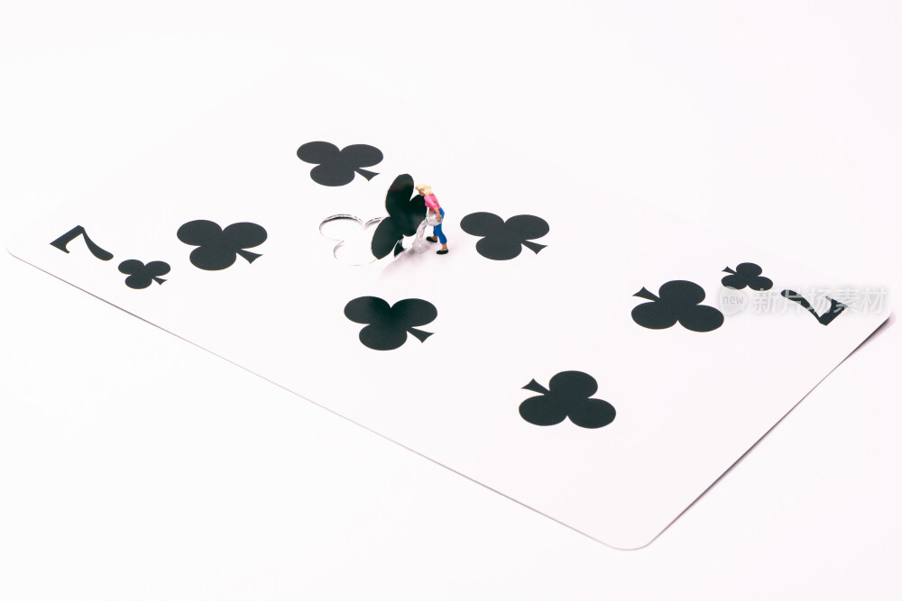 扑克牌艺术创意图片