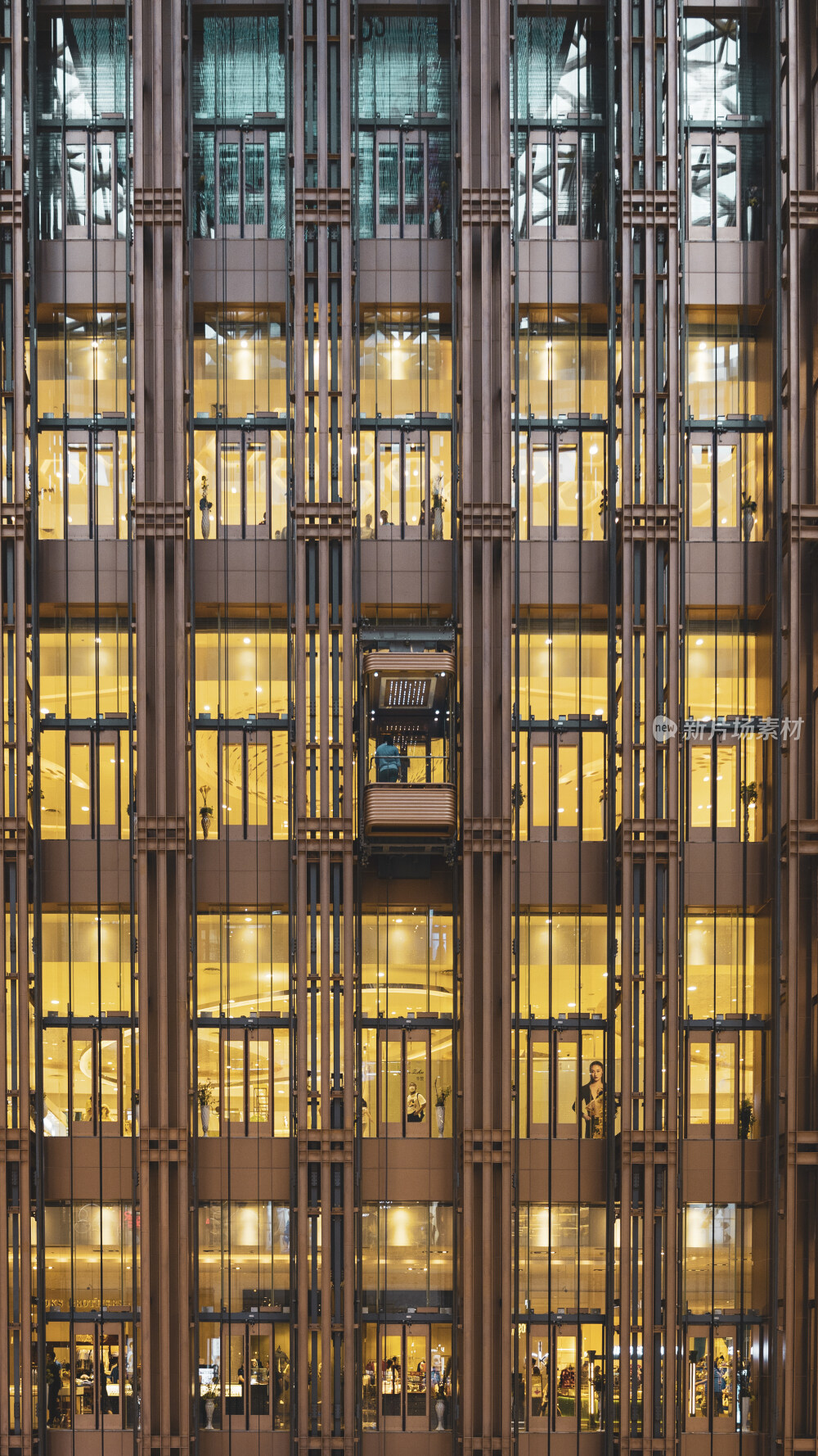 上海新世界大丸百货电梯