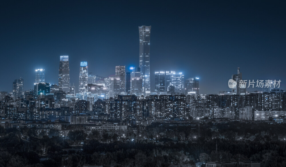 北京国贸城市风光