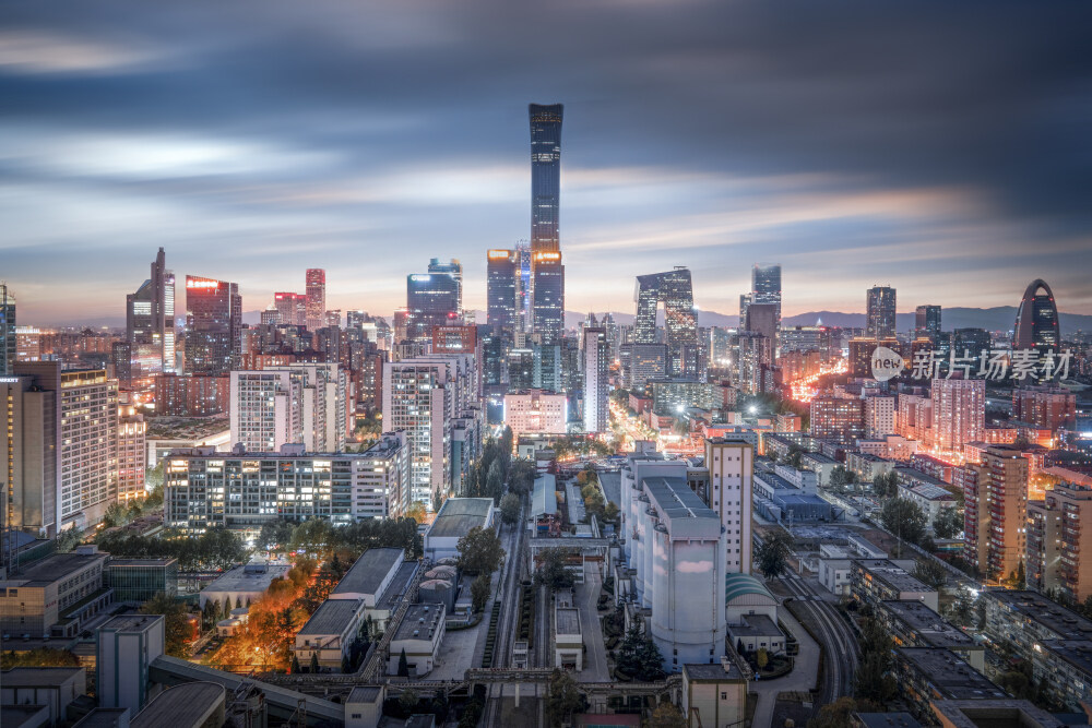 北京国贸城市风光