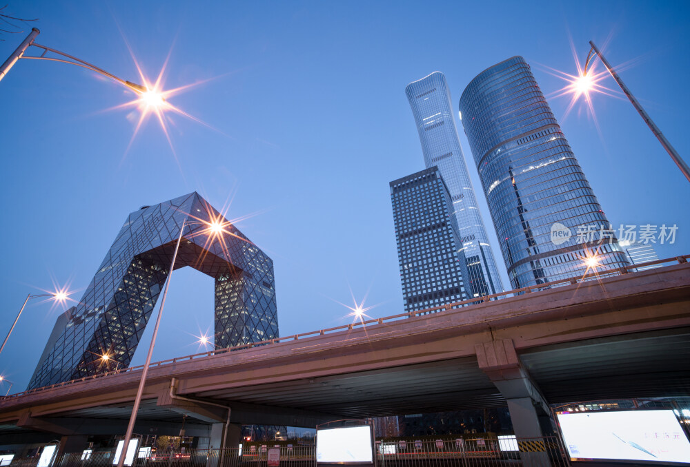 北京国贸城市风光