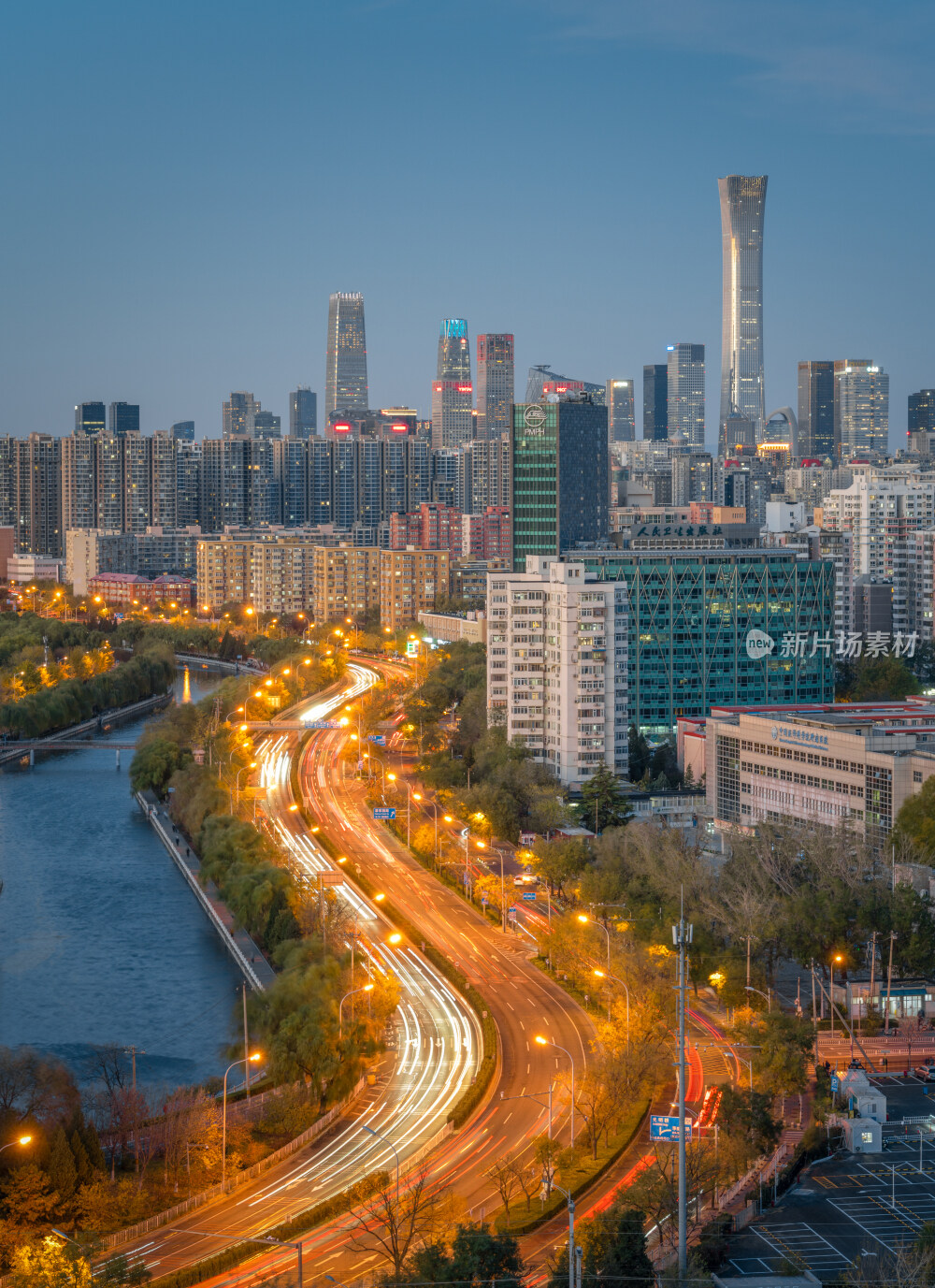 北京国贸城市风光