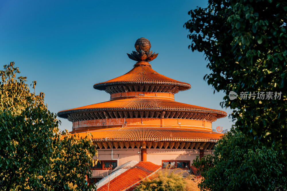 鄂州莲花山碑林中心高阁